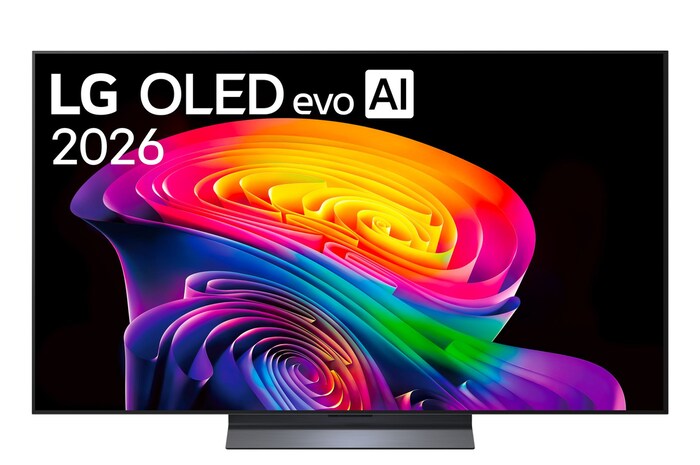 Foto frontale TV OLED55C65LA 2026